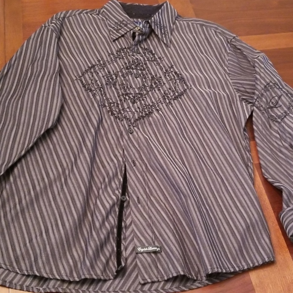 English Laundry long sleeve designer shirt